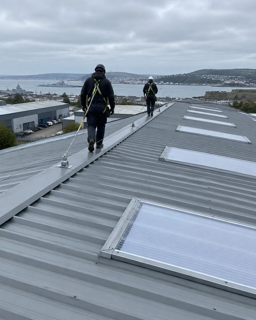 Commercial roofing in Wadebridge